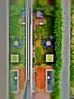 Urbane Vorgarten Idylle
